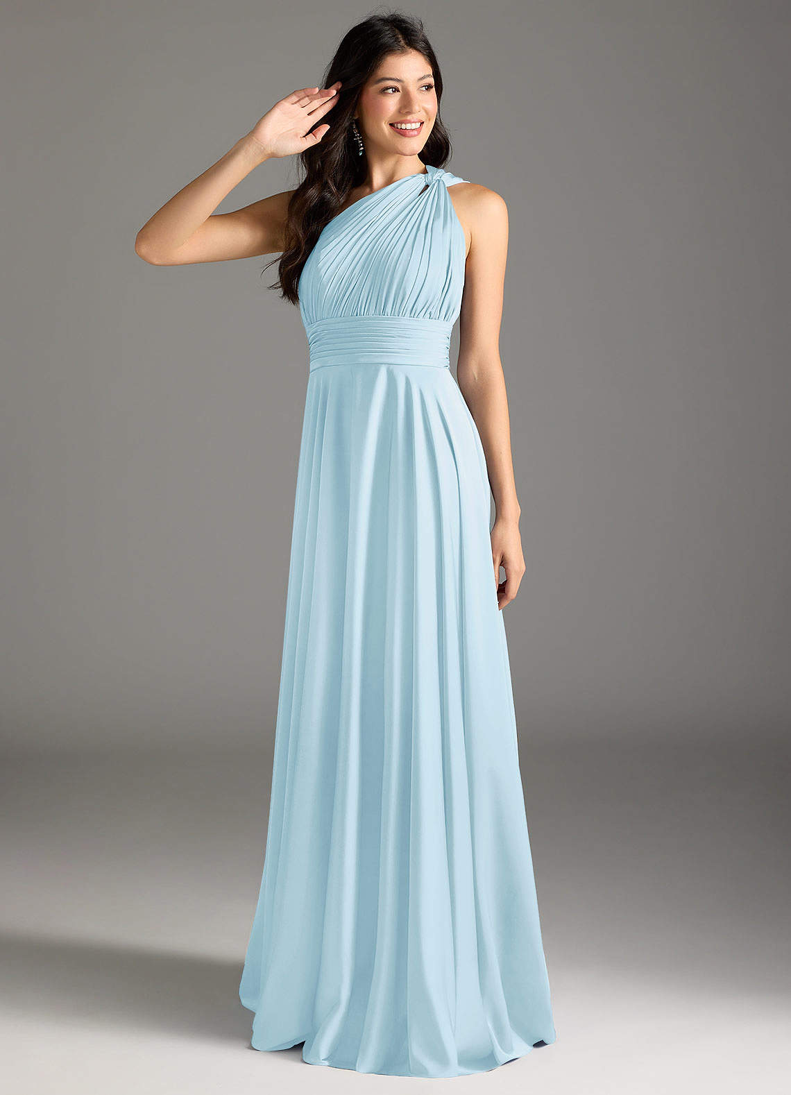 Charlize Sky Blue Maxi Dress image1