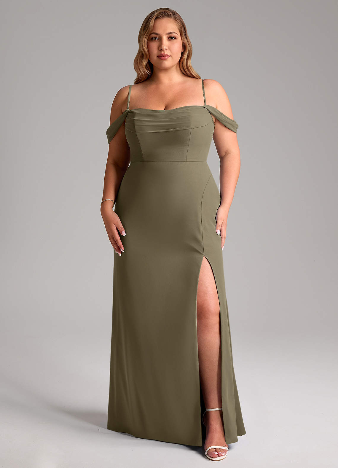 Azazie Saige Willow Green Chiffon Bridesmaid Dresses | Azazie Azazie Saige Willow Green Chiffon Bridesmaid Dresses | Azazie