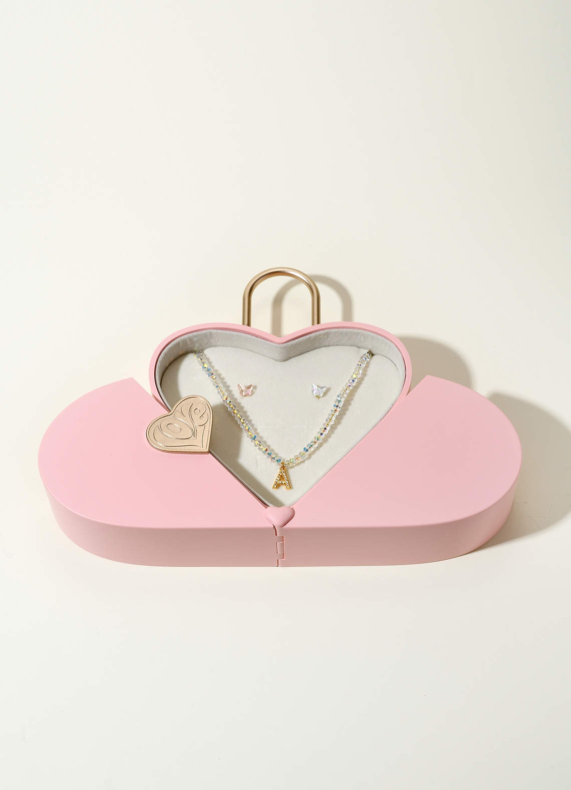 front Coffret cadeau dépliant en forme de cœur