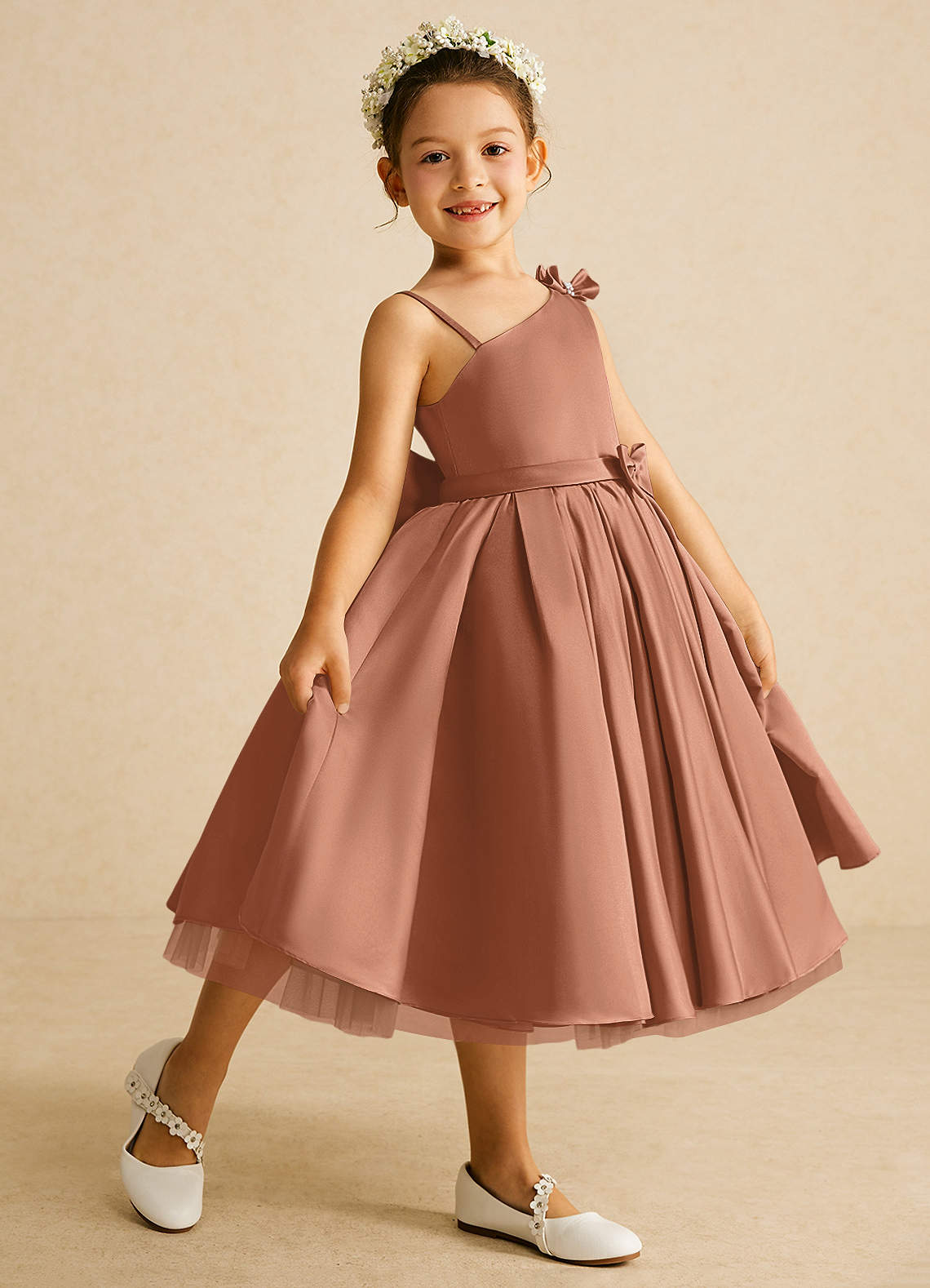 PEACH AND MAUVE SOCKS WITH A FLOWER, CHILD PEACH AND MAUVE SOCKS WITH A FLOWER, CHILD