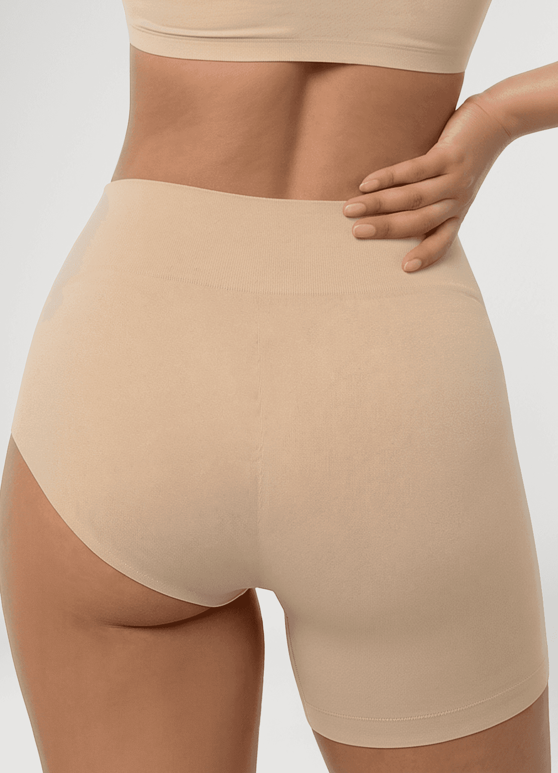 front Seamless Shaping Boyshorts for Slit Dresses