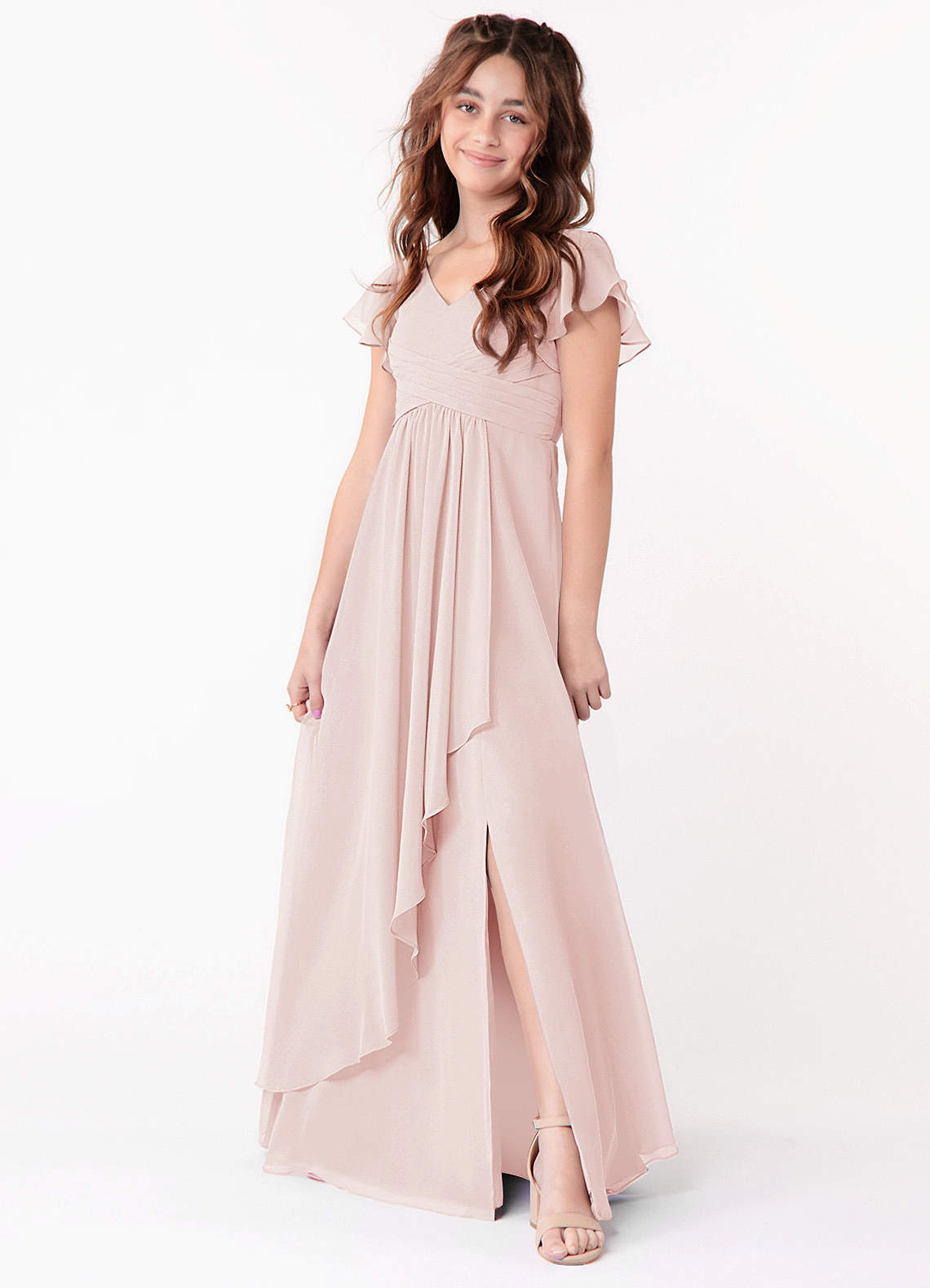 Rose Petal Colored Bridesmaid Dresses