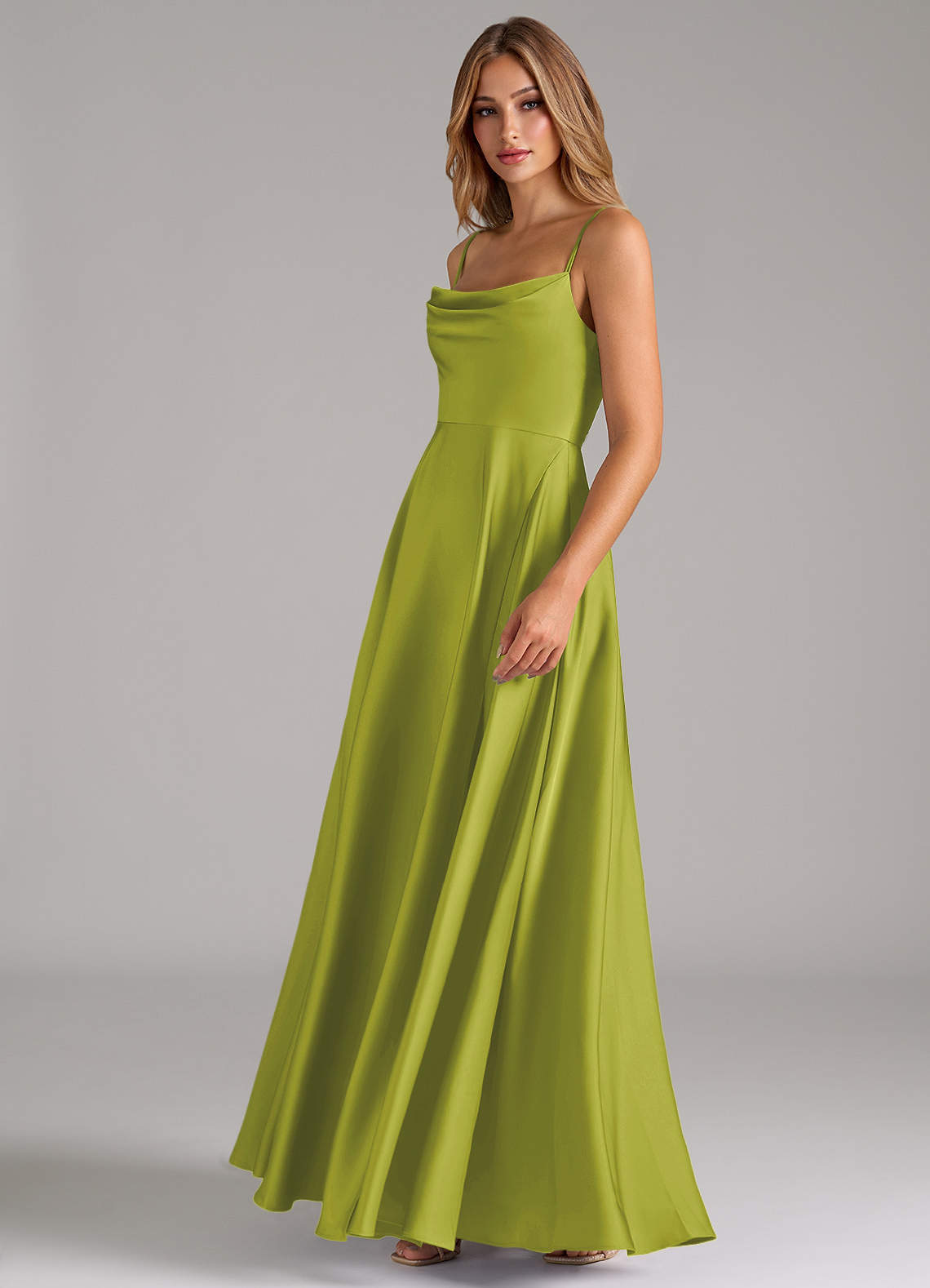 slim fit dress slacks Lace V Back Chiffon Wholesale Bridesmaid Dresses main image 0