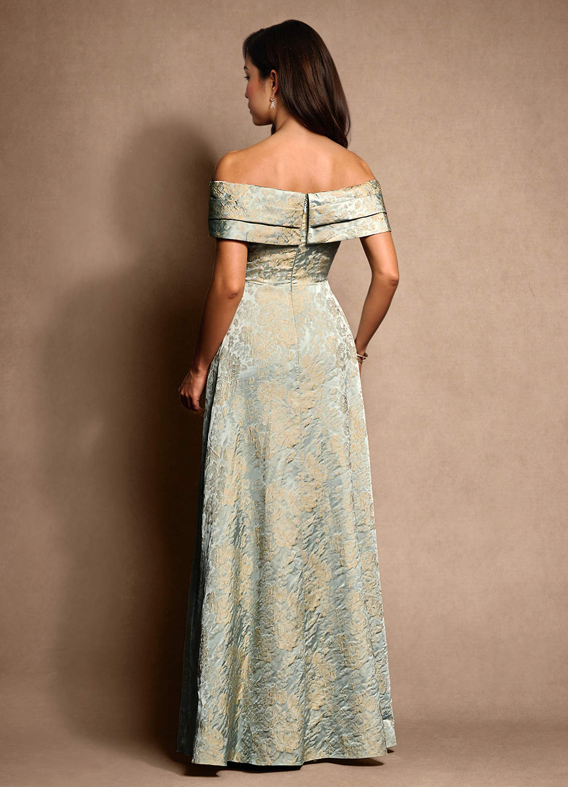 【美品】ローブブラン Front drape jacquard Dress S 24_04_23_LAUBEBLANC24767.jpg?v
