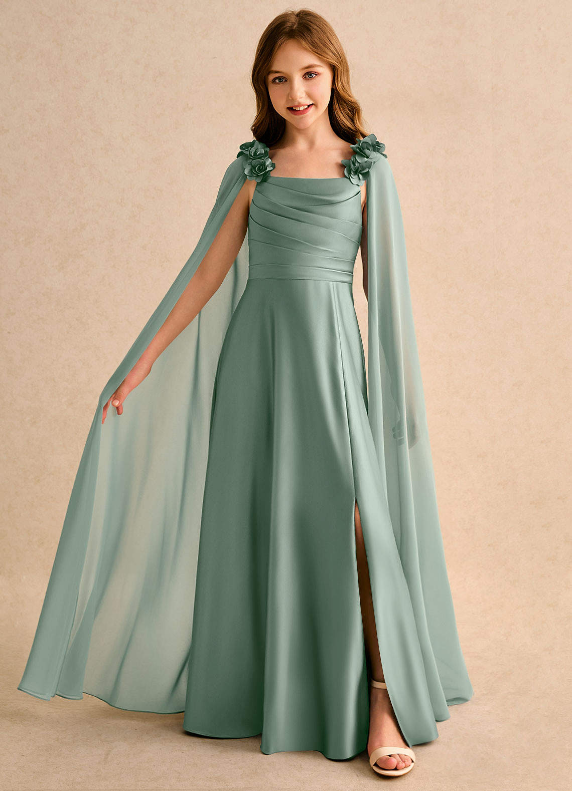 women's red formal dresses Chic Red One Shoulder Sleevesless Side Split Sequins Formal Dresses –  Dbrbridal main image 1