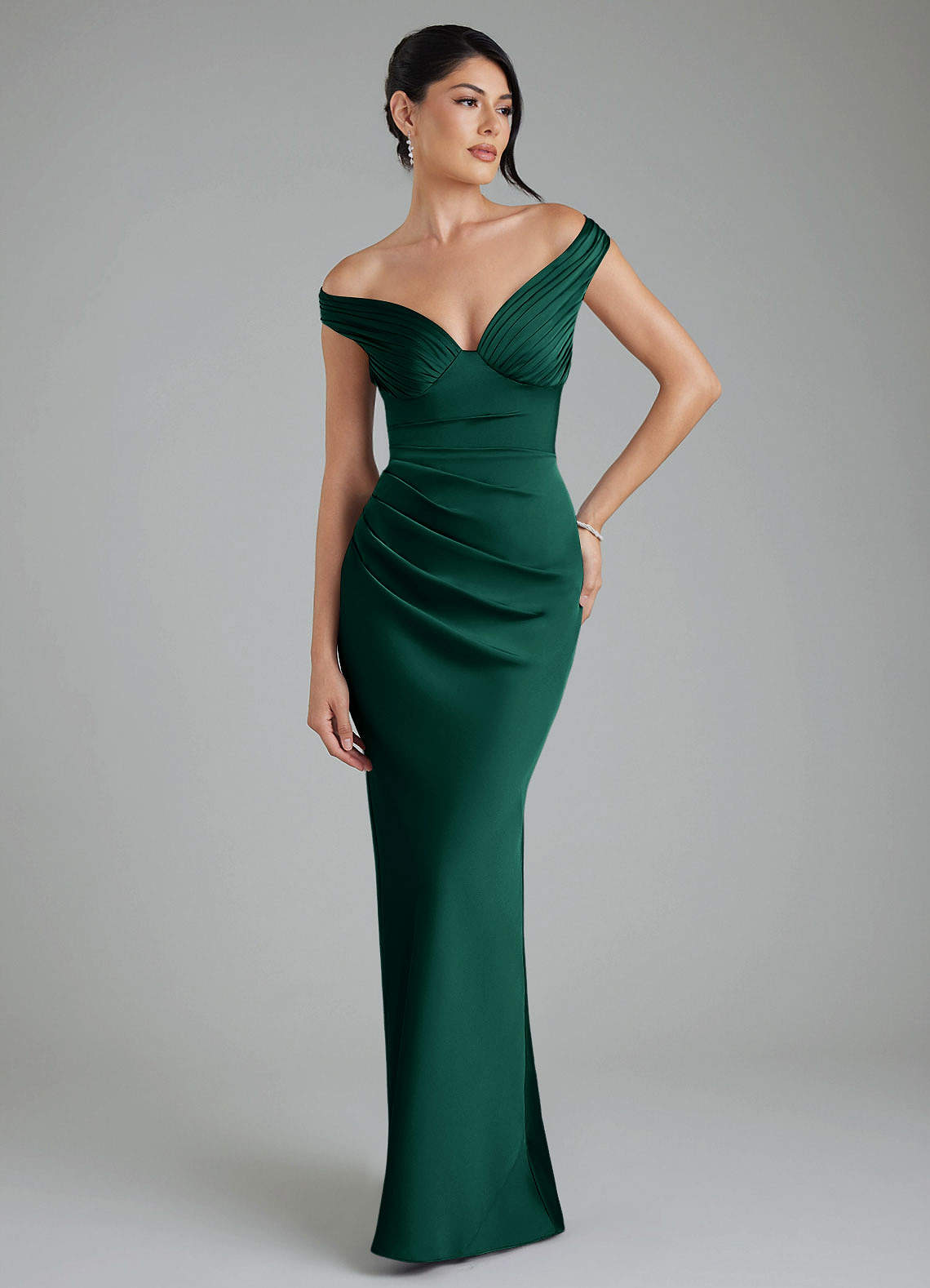 stella bridesmaid dresses Azazie SIZE:S/P Column Fabric linen_template What Colour Heels to