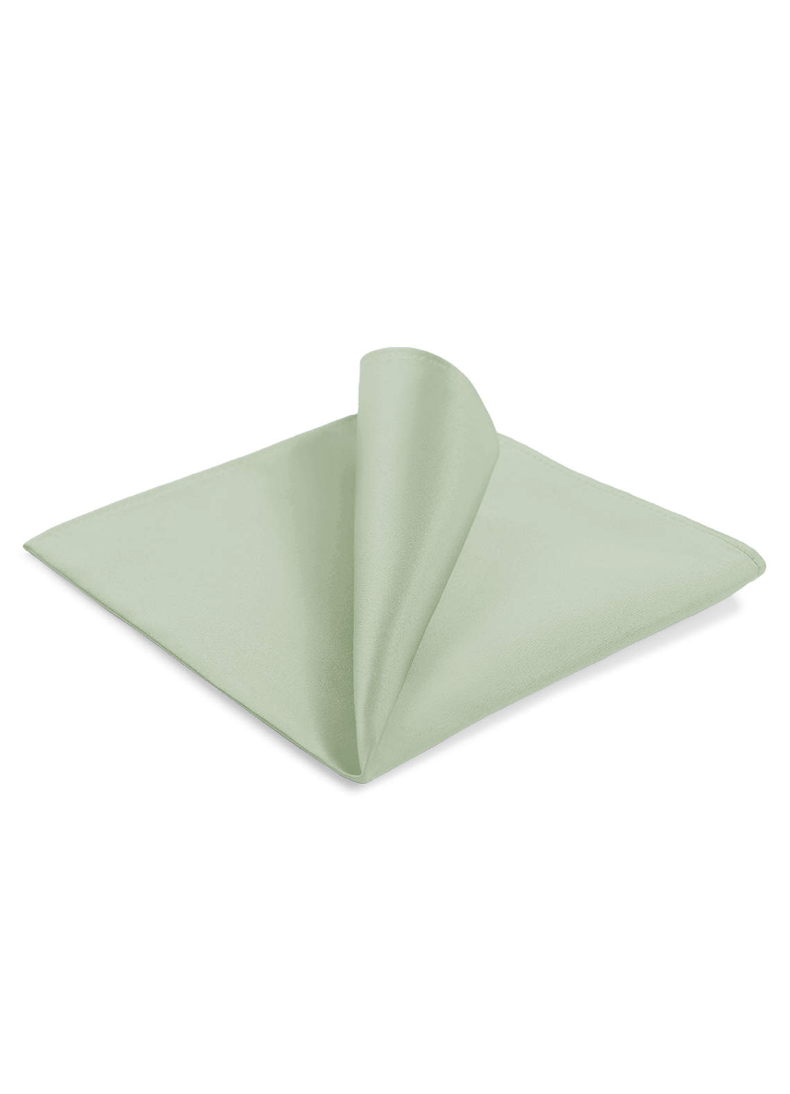 front Matte Satin Pocket Square