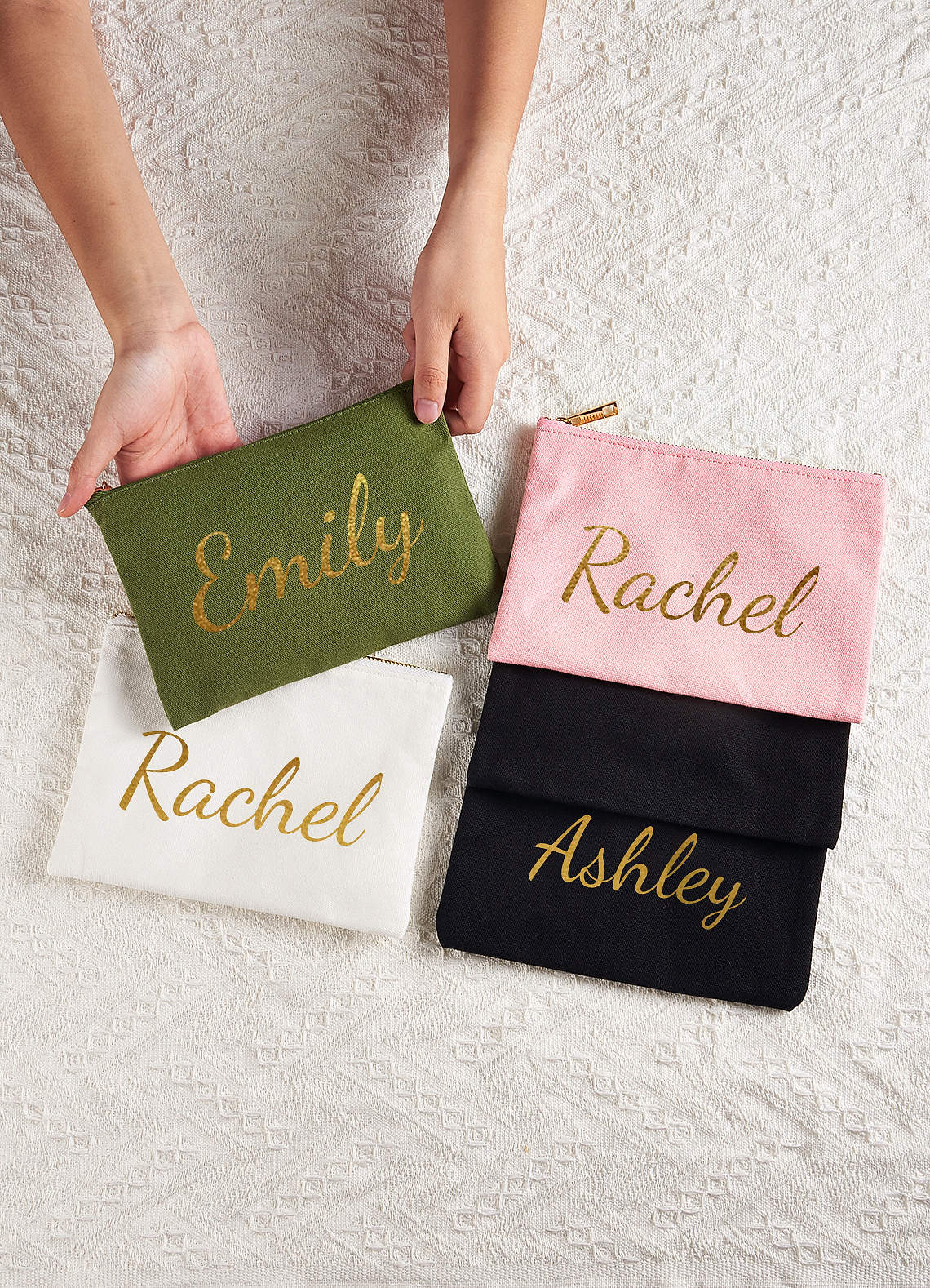 front Personalized Make Up Pouch