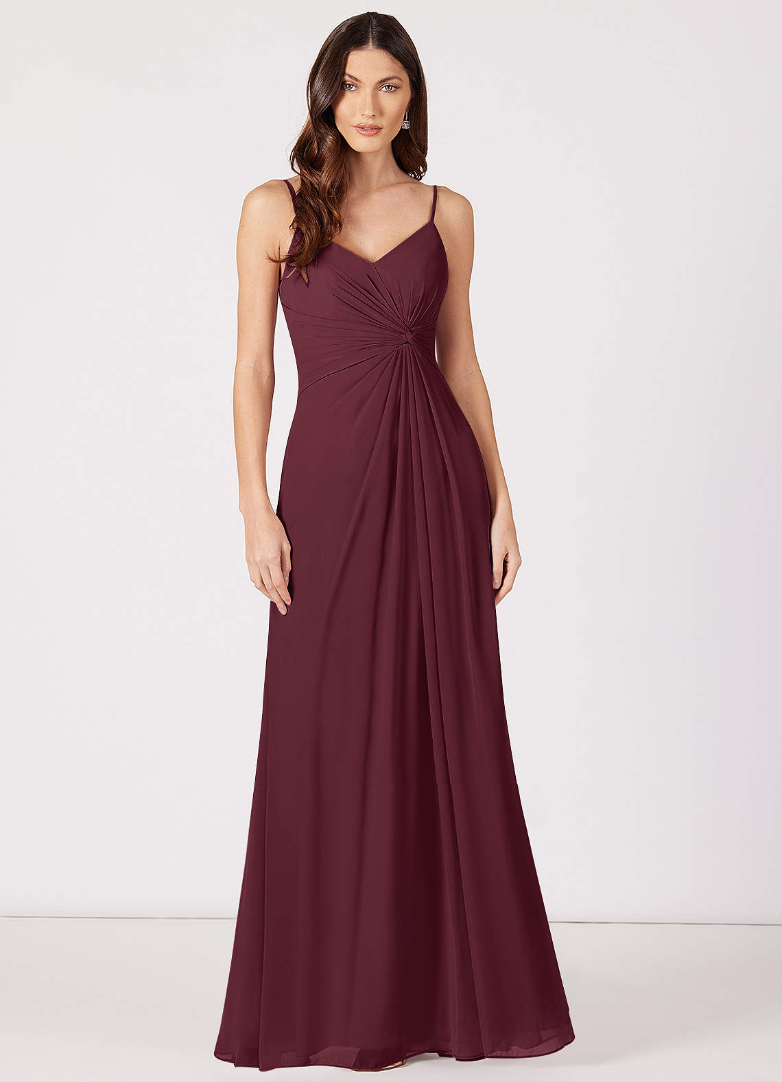 Azazie cabernet bridesmaid on sale dress