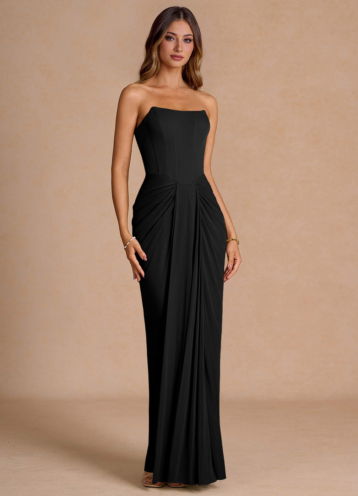 Anais Black Maxi Dress image3