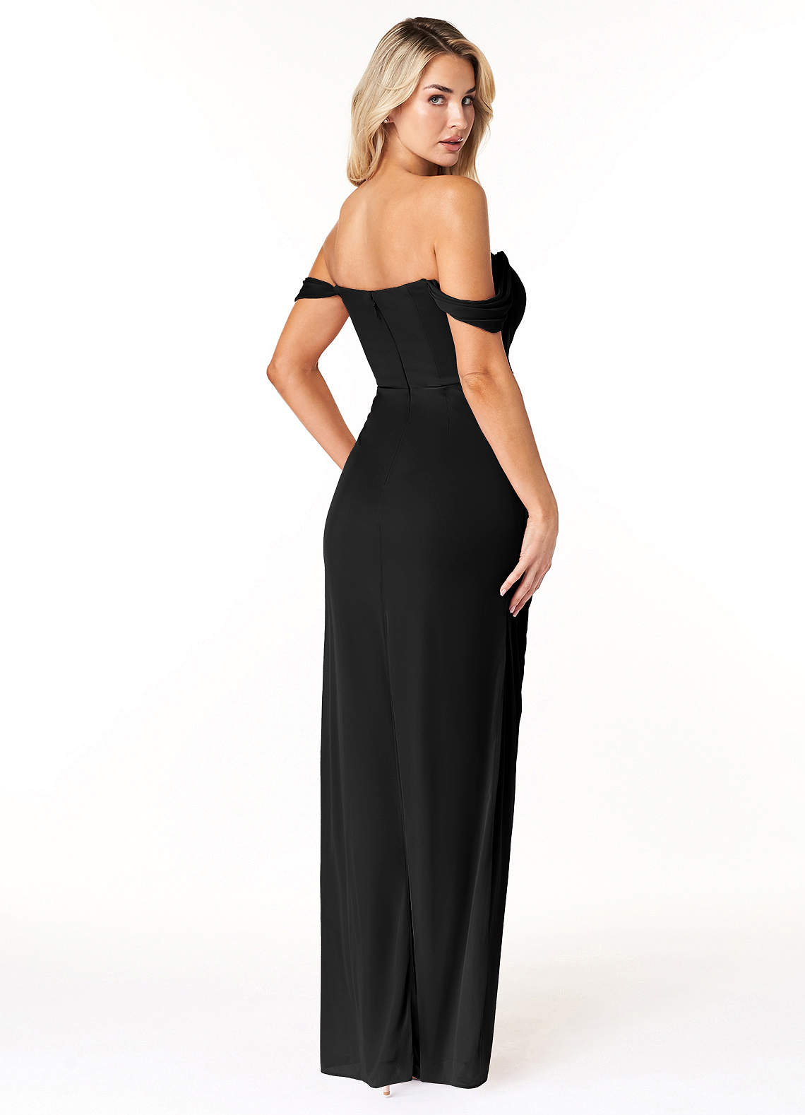 knee length dresses for ladies Off Shoulder Ruched Crisscross Mesh Bodycon Dress, Brown / Xs