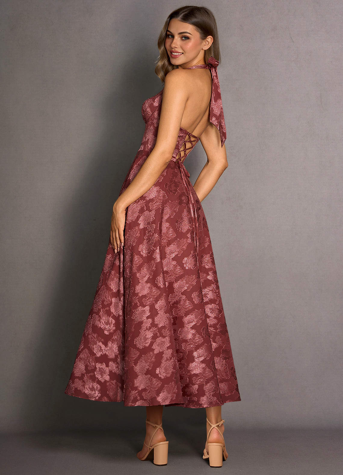 camilla and marc grazia midi dress Camilla and Marc Khya Printed Midi Dress - Passion