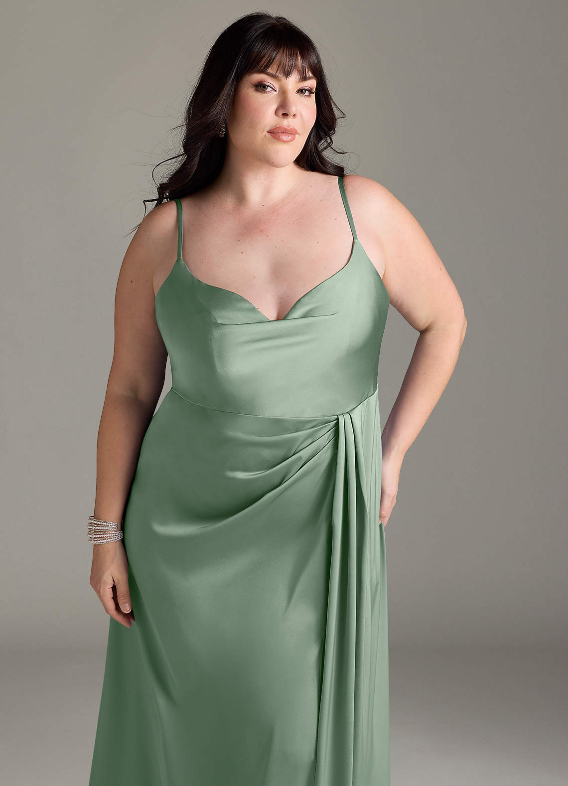 Azazie Brielle Matcha Bridesmaid Dresses | Azazie CA