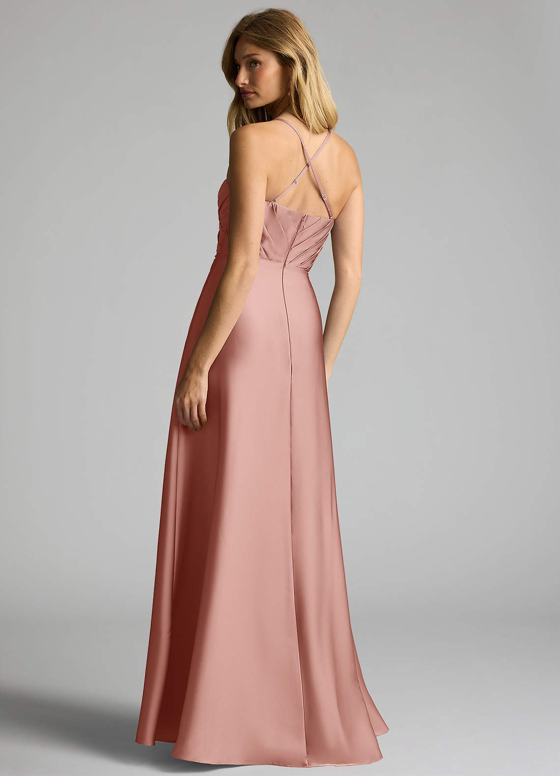 Dusty Rose Azazie Kami Bridesmaid Dresses | Azazie