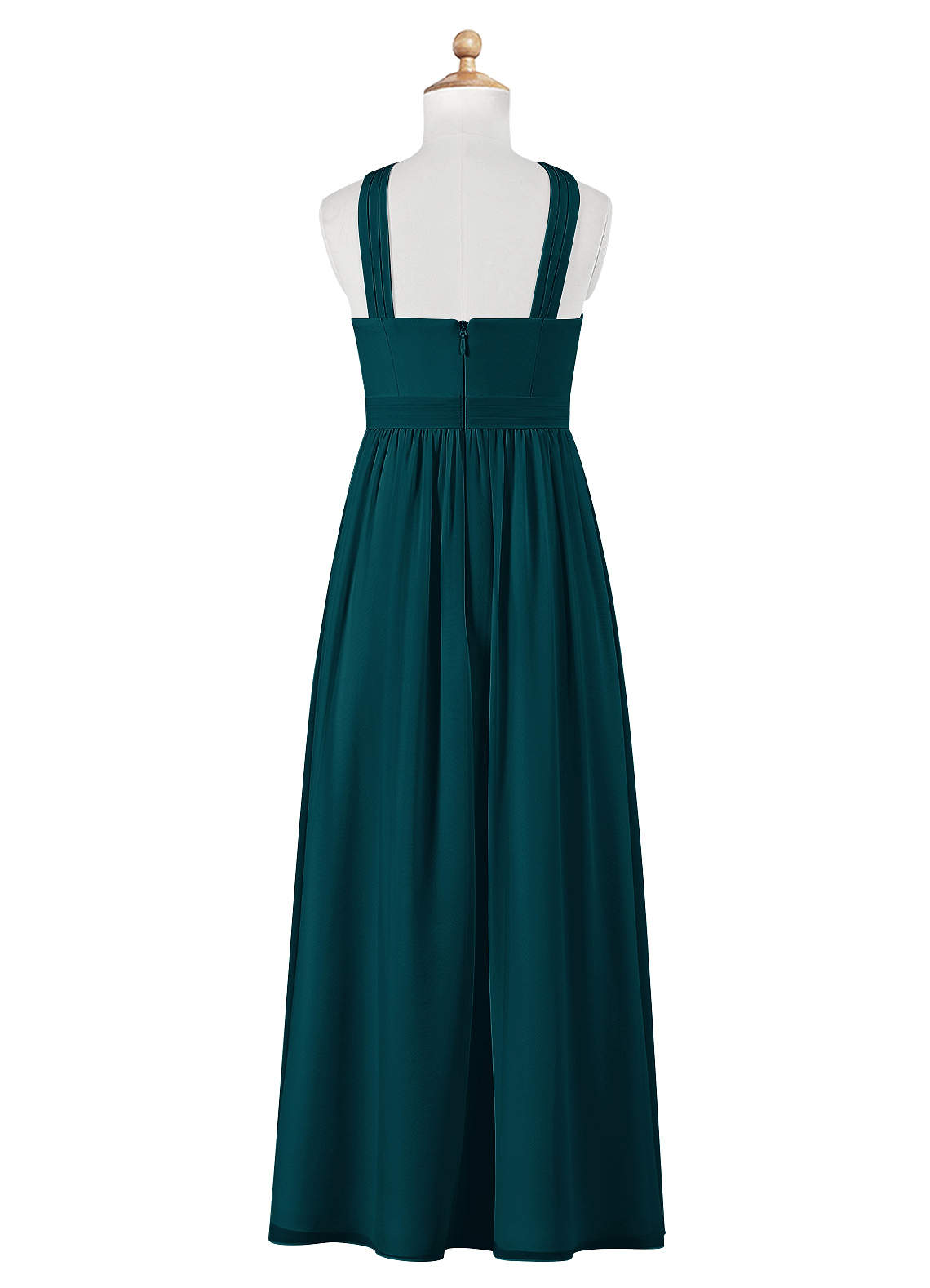 Air of romance forest green sales maxi dress