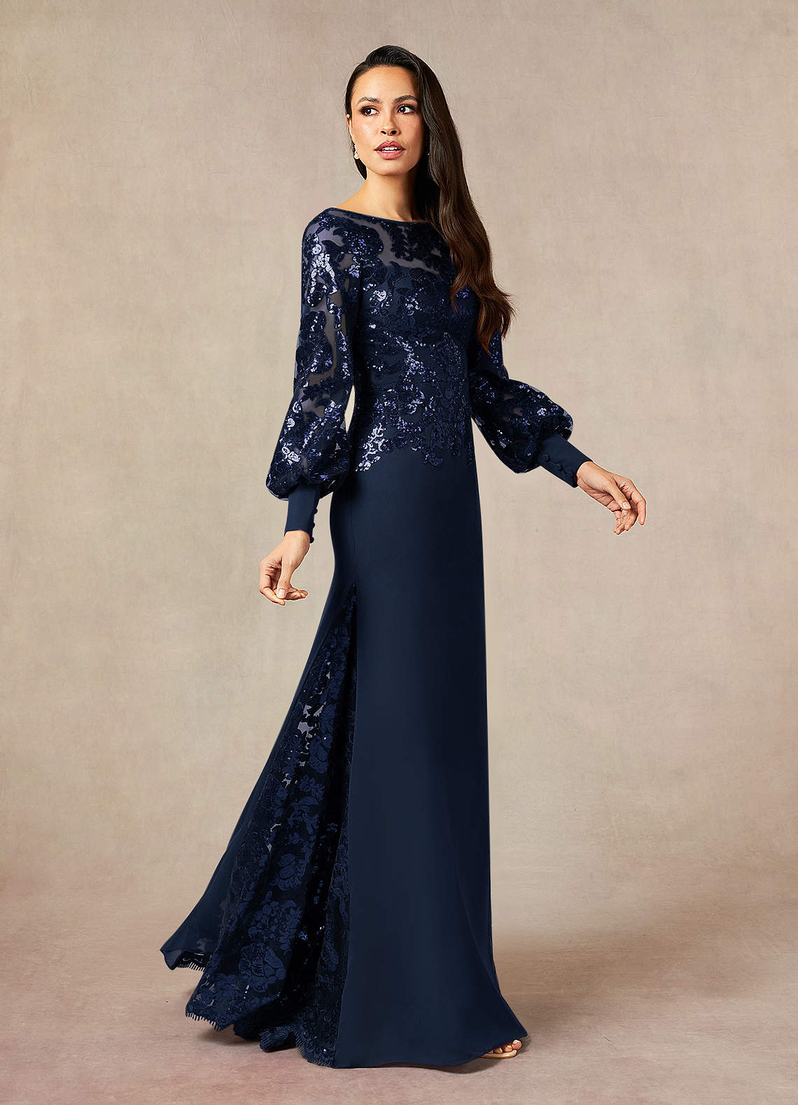 スーツ・フォーマル・ドレス etoll. Embroidered lace layered dress スーツ・フォーマル・ドレス etoll. Embroidered lace layered dress