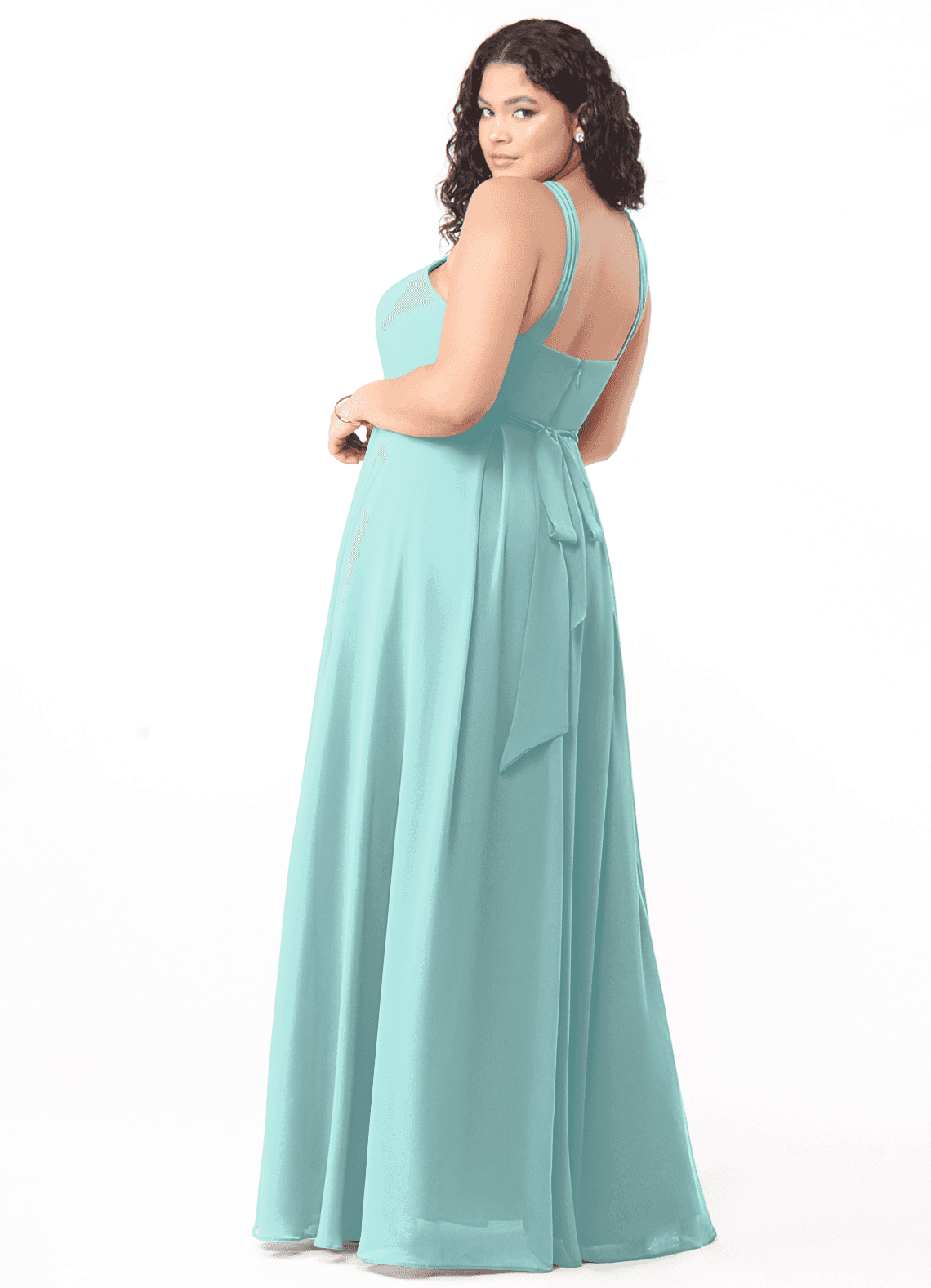 aqua chiffon bridesmaid dresses Amazon.com: noncey Chiffon Aqua Bridesmaid Dress Long Plus Size Formal High  Low Evening Gown for Women A Line Prom Dress Custom NO85 : Clothing, Shoes  & Jewelry