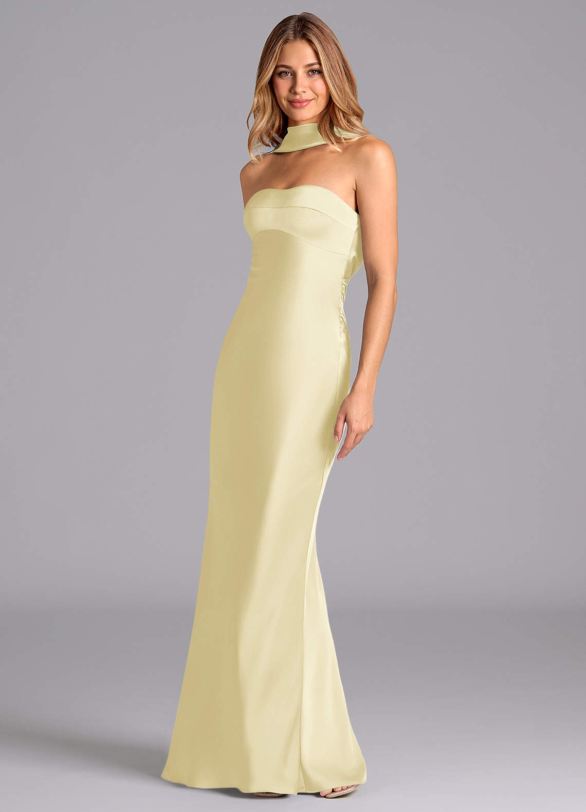 the silk lemon dresses Lemon Yellow Silk Organza Cutwork Maxi Dress XL / Yellow