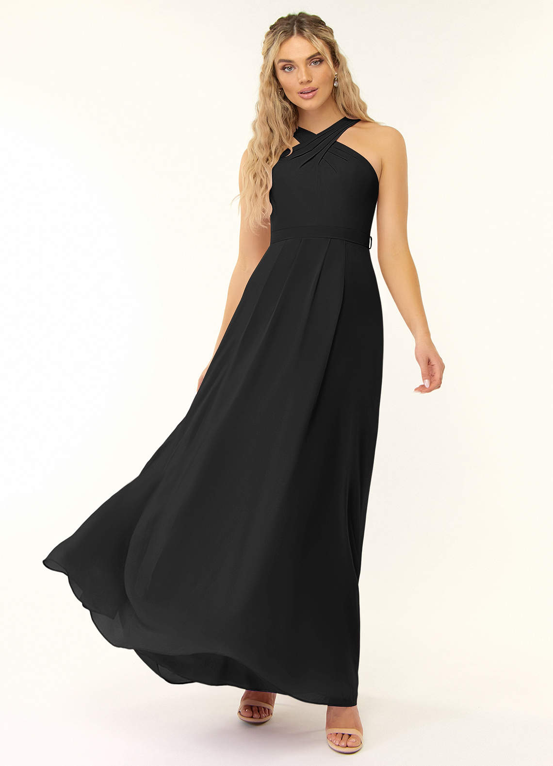 Azazie Dixie Black Bridesmaid Dresses | Azazie