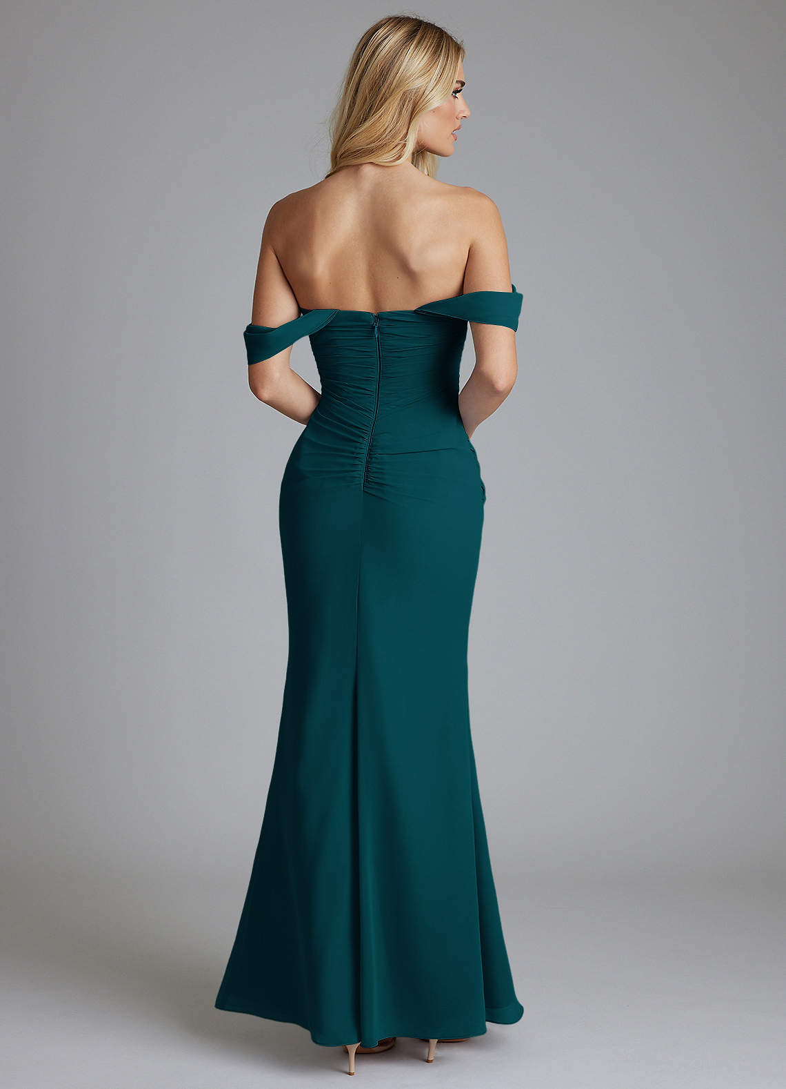 navy blue dress for baby girl French Twist with Curls: The Best Bridal Hairstyle for a Backless Dress