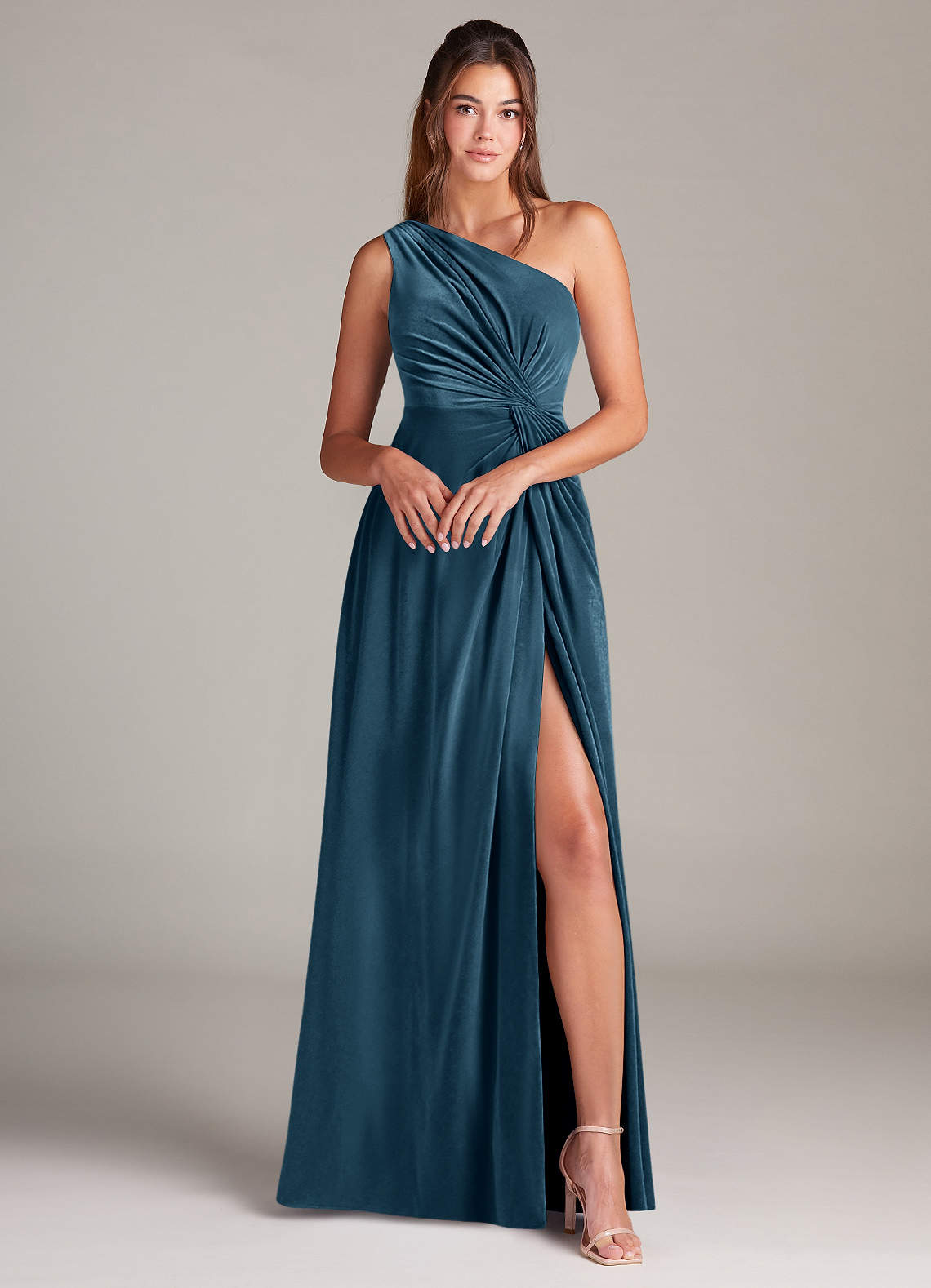 topaz blue dress Misha Alston Mini Dress