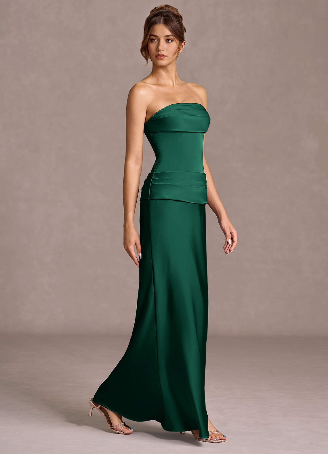 adina emerald maxi formal dress RUNAWAY Adina Maxi Dress Emerald