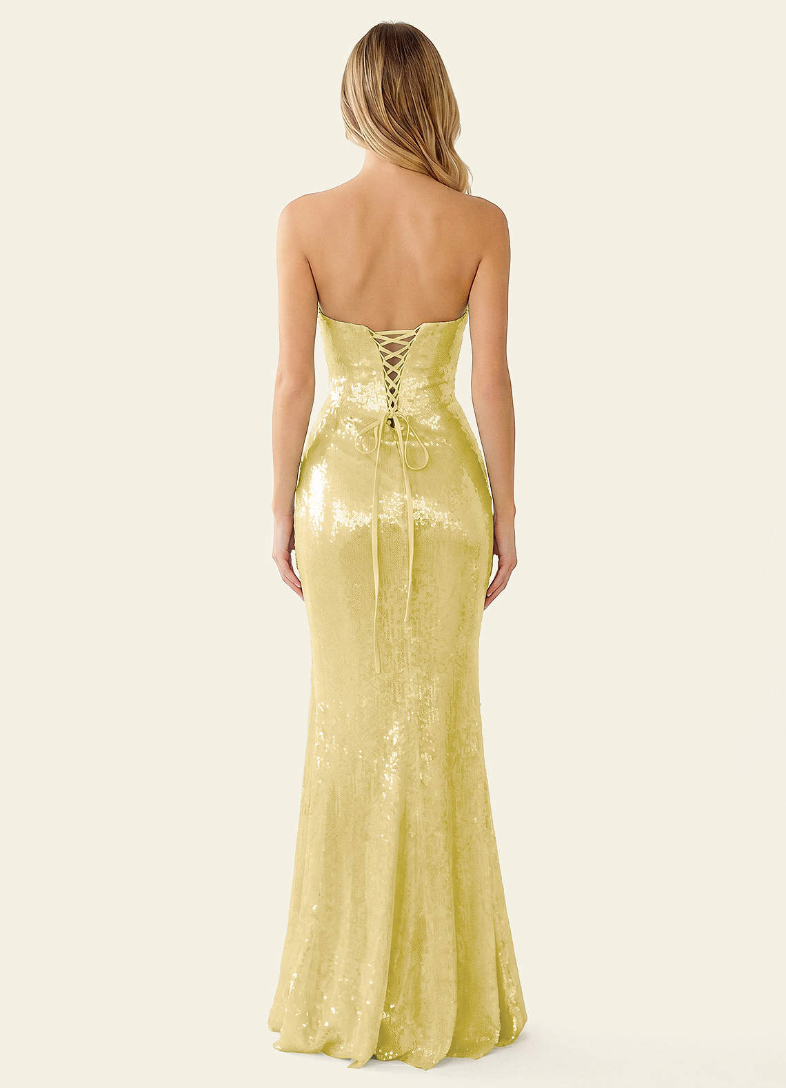 Mirabelle Yellow Sequins Sparkly Special Occasion Dress Prom and Homecoming Dresses