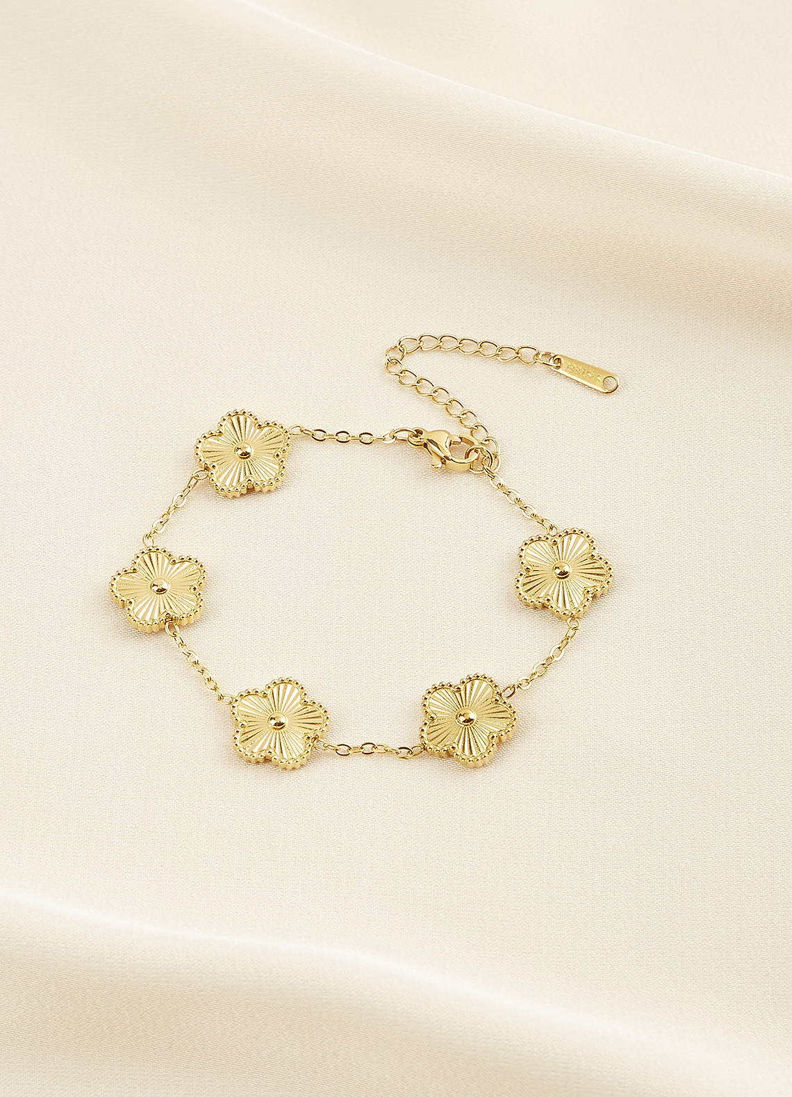 Flower Charm Bracelet Azazie CA