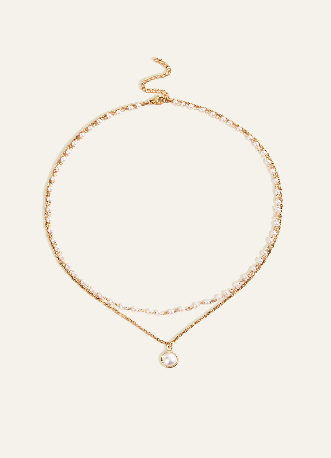 front Bleeker Pearl Set