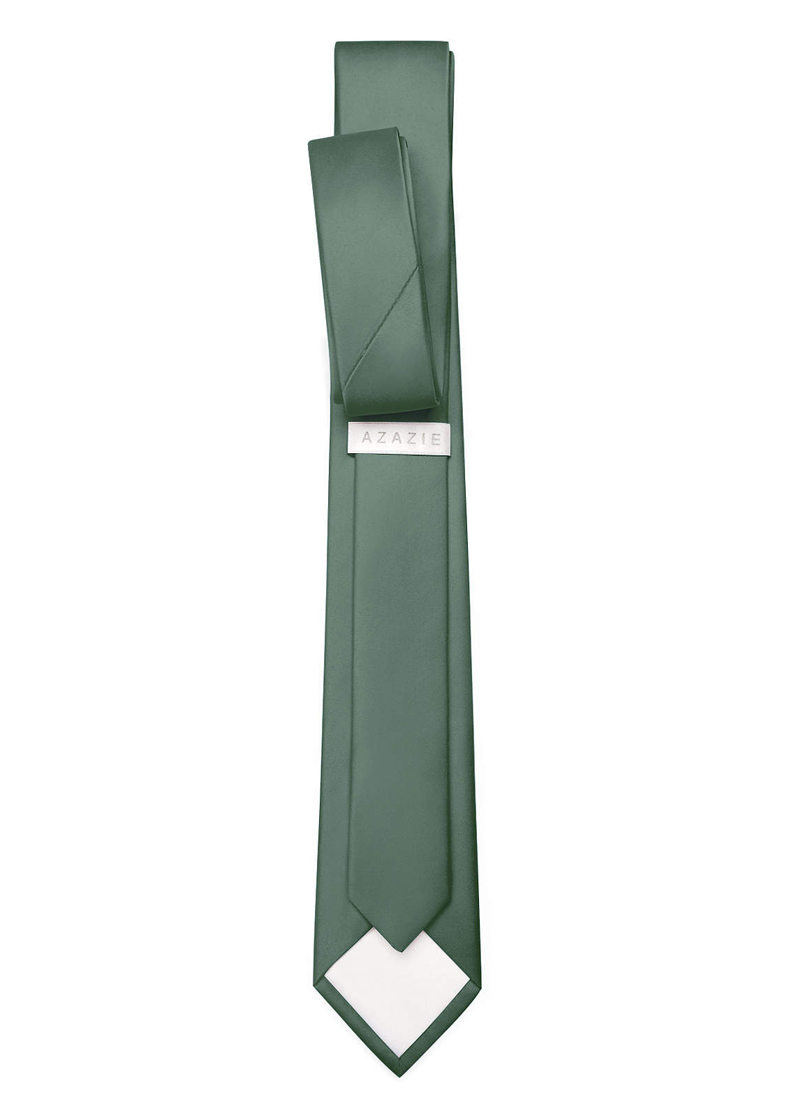 front Gentlemen's Collection Matte Satin Skinny Tie