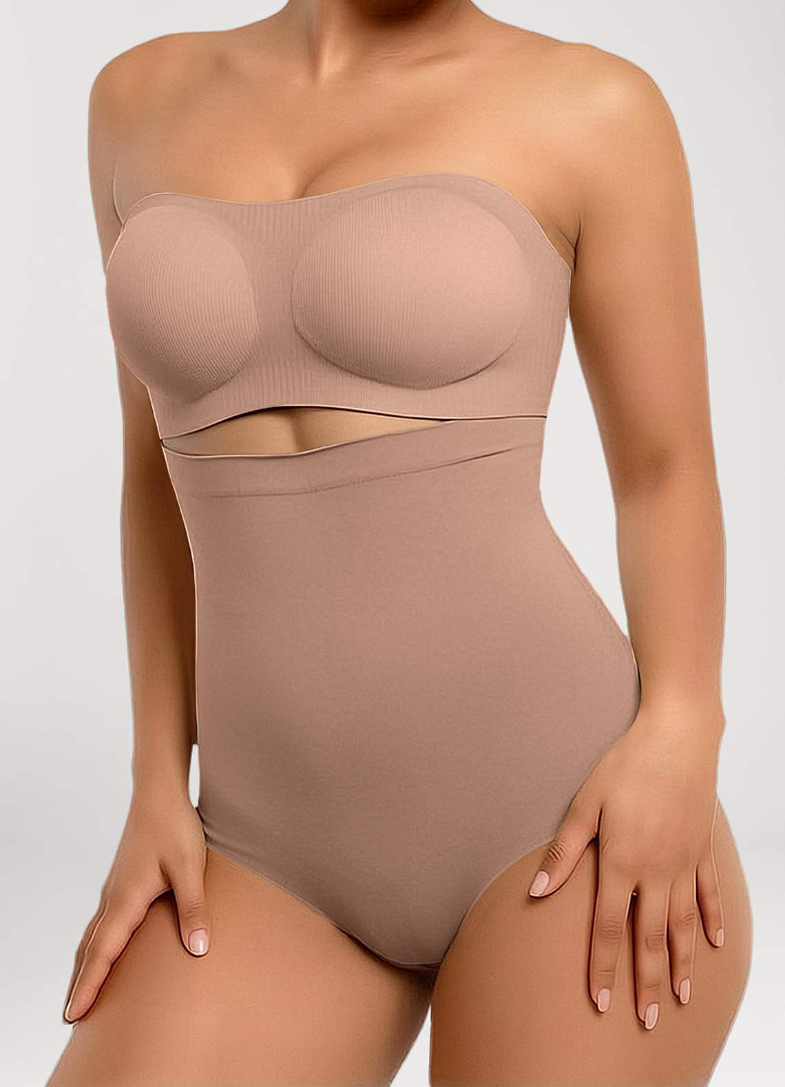 front Anti-Roll High Compression Shaper Briefs