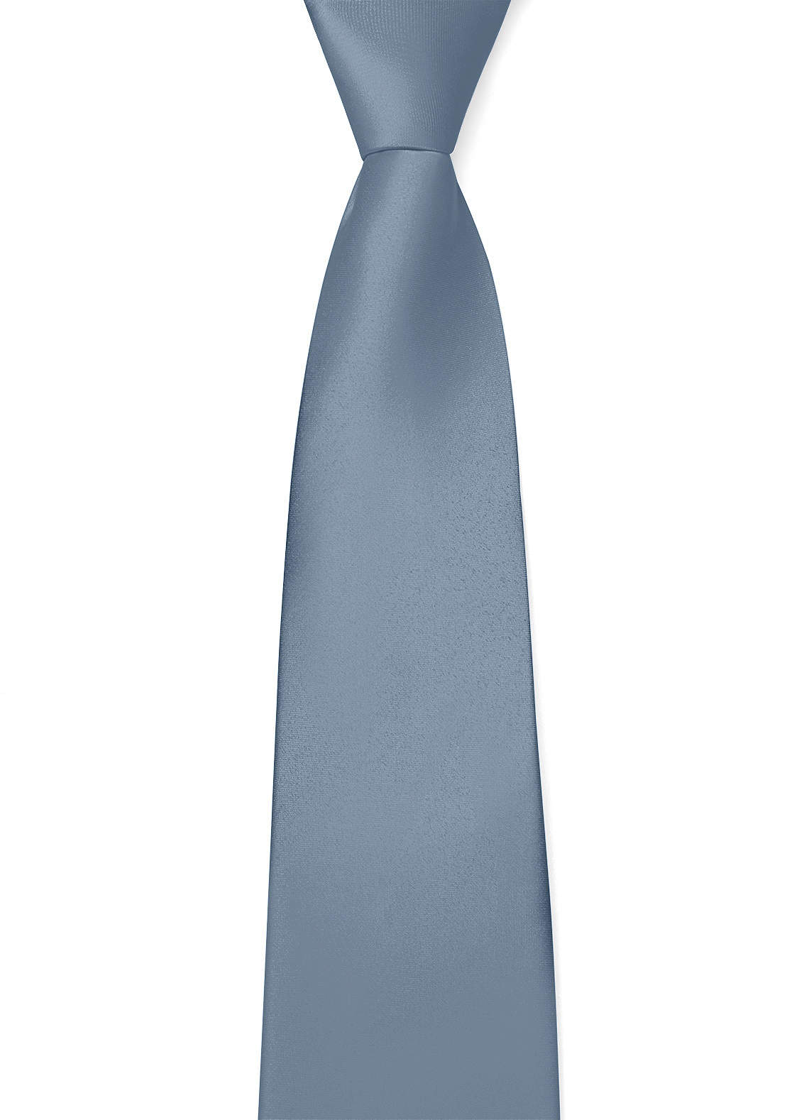 front Matte Satin Wide Tie