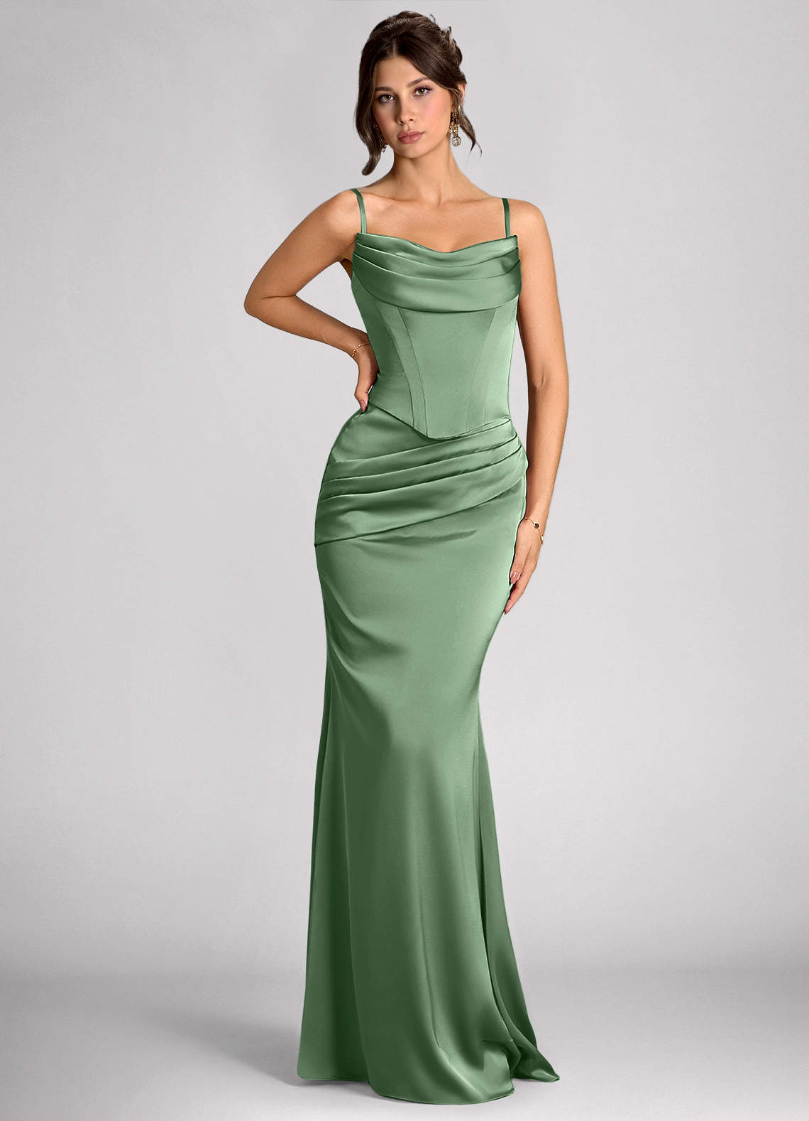 slim fit dress slacks Barzilio Dress - Calista Green - Buy Women's Dresses