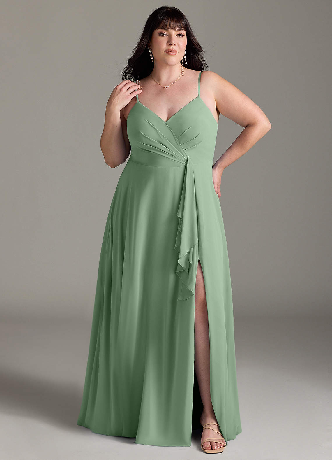 Azazie Akita Matcha Bridesmaid Dresses | Azazie