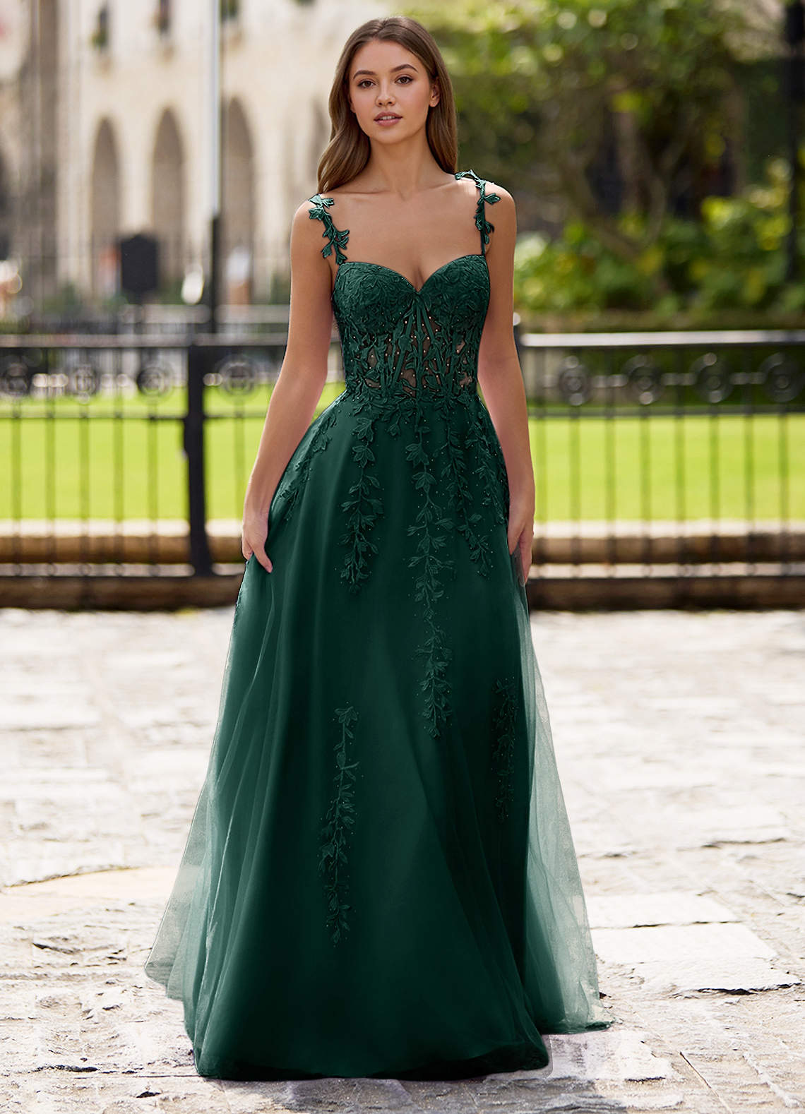 dark emerald green formal dress Dreamscape A-line Prom ⚡️Free People Dahlia dress group:K1979 Green mermaid prom while the back zipper Size:3.5 UK