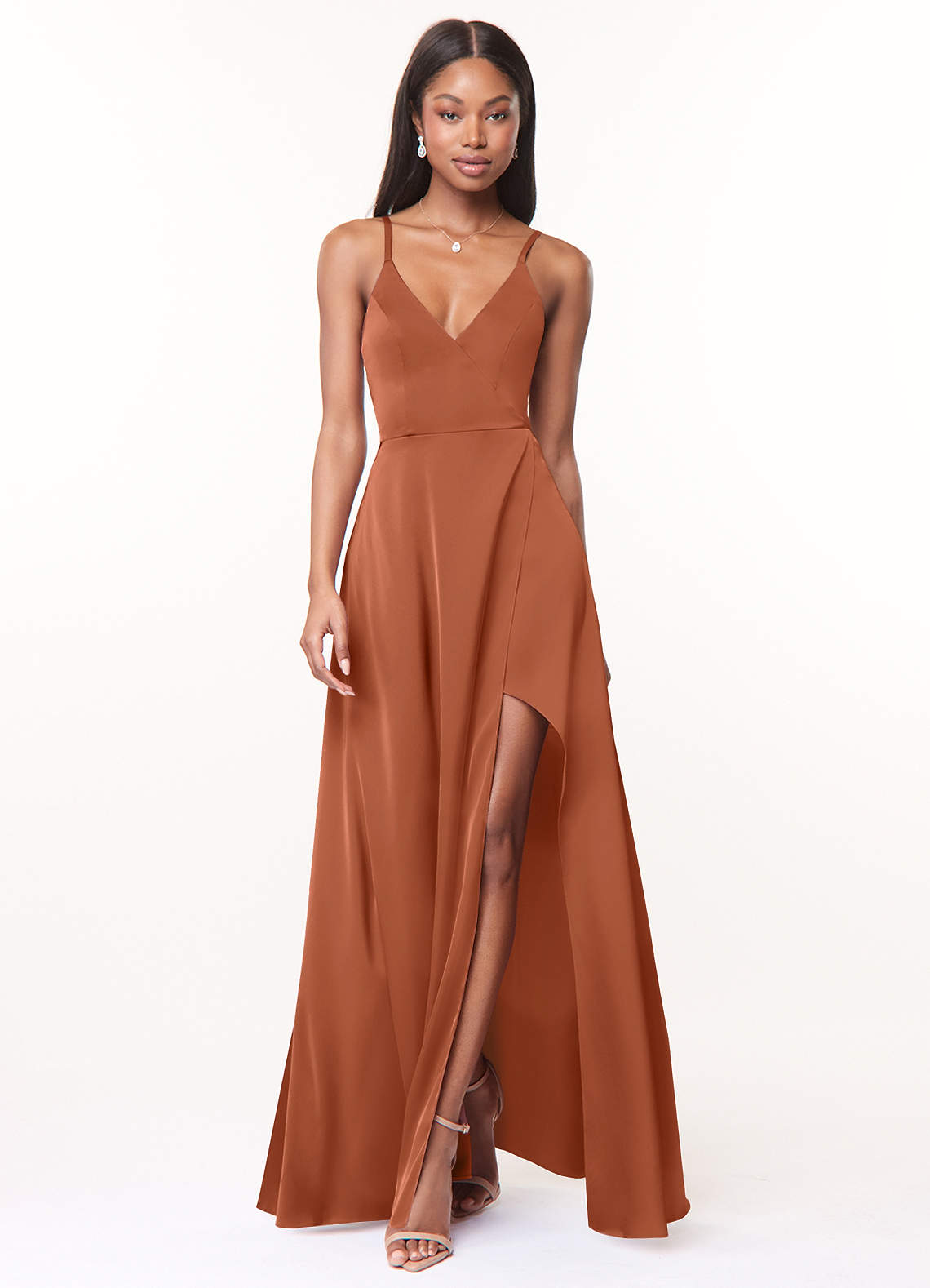 Azazie Maksim Cedar Rose Bridesmaid Dresses | Azazie