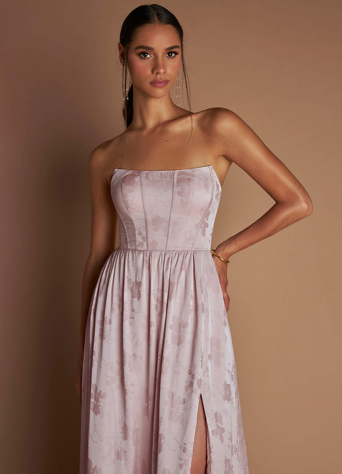 Floria Soft Pink Maxi Dress image3