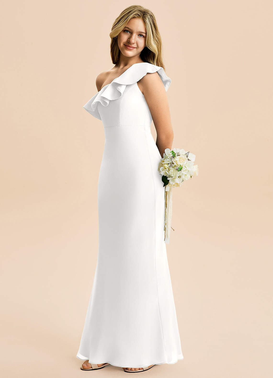 junior bride mermaid dresses Azazie Fay Junior