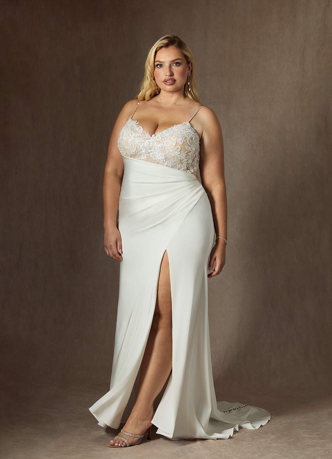 diamante evening dress Harleigh Diamante Strap Tied Back Dress Black main image 0