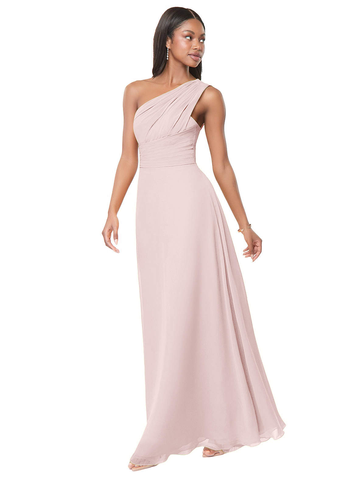 strapless open back dress Fate: Passing Time Pink Eyelet Midi Dress – Shop the Mint main image 1
