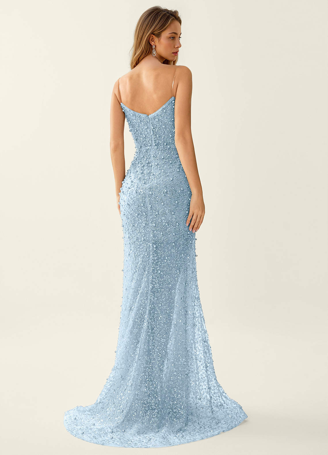 Cerys Light Blue Beading Rhinestone Prom Dress | Azazie Cerys Light Blue Beading Rhinestone Prom Dress | Azazie