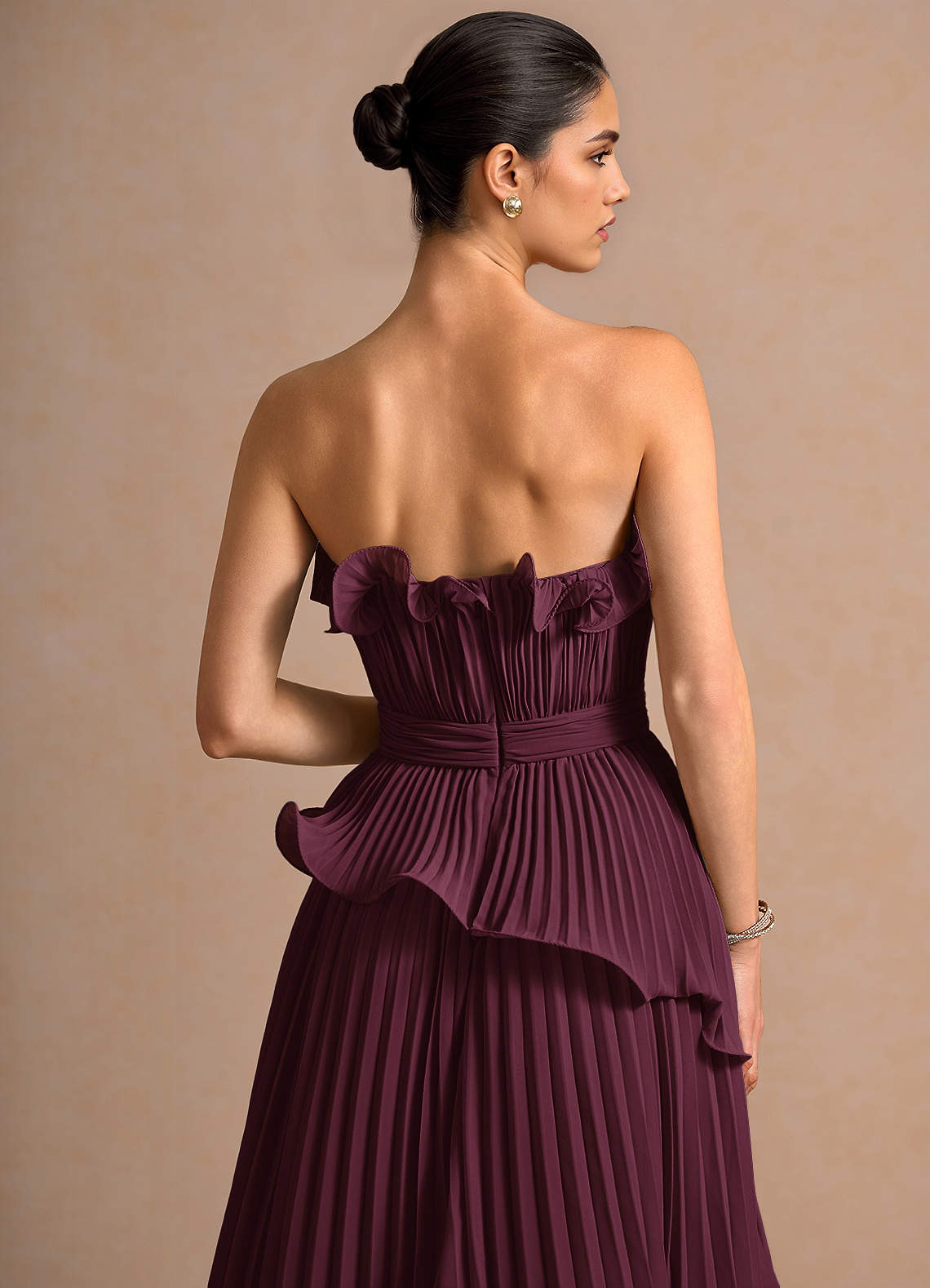 Marieline Merlot Maxi Dress image6