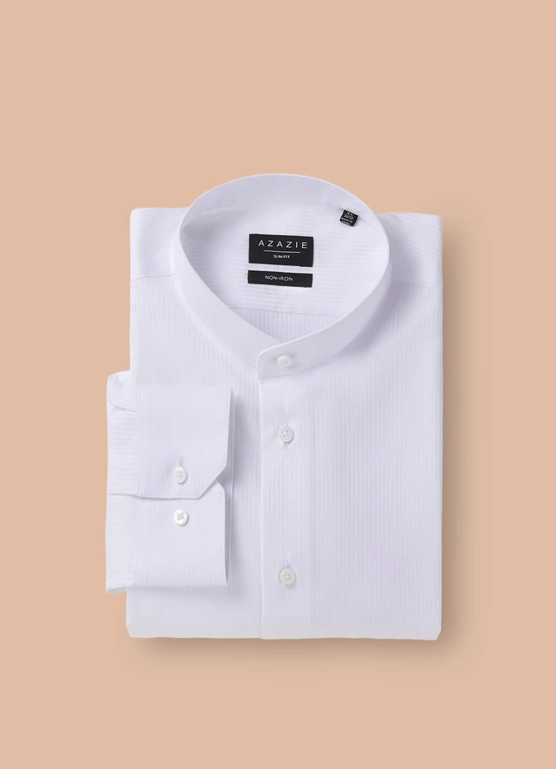 front Edward White 100% Cotton Non-Iron Dress Shirt