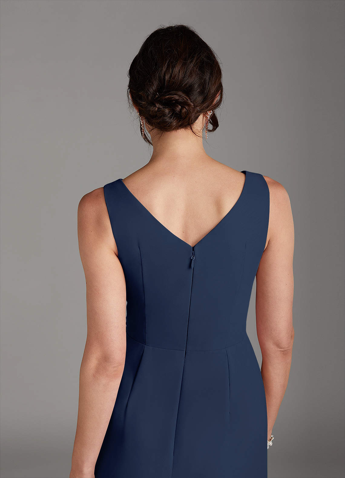 pleat neck sheath dress Donna Karan Women's Sleeveless Pleated Midi Sheath Dress in Black, Size 4