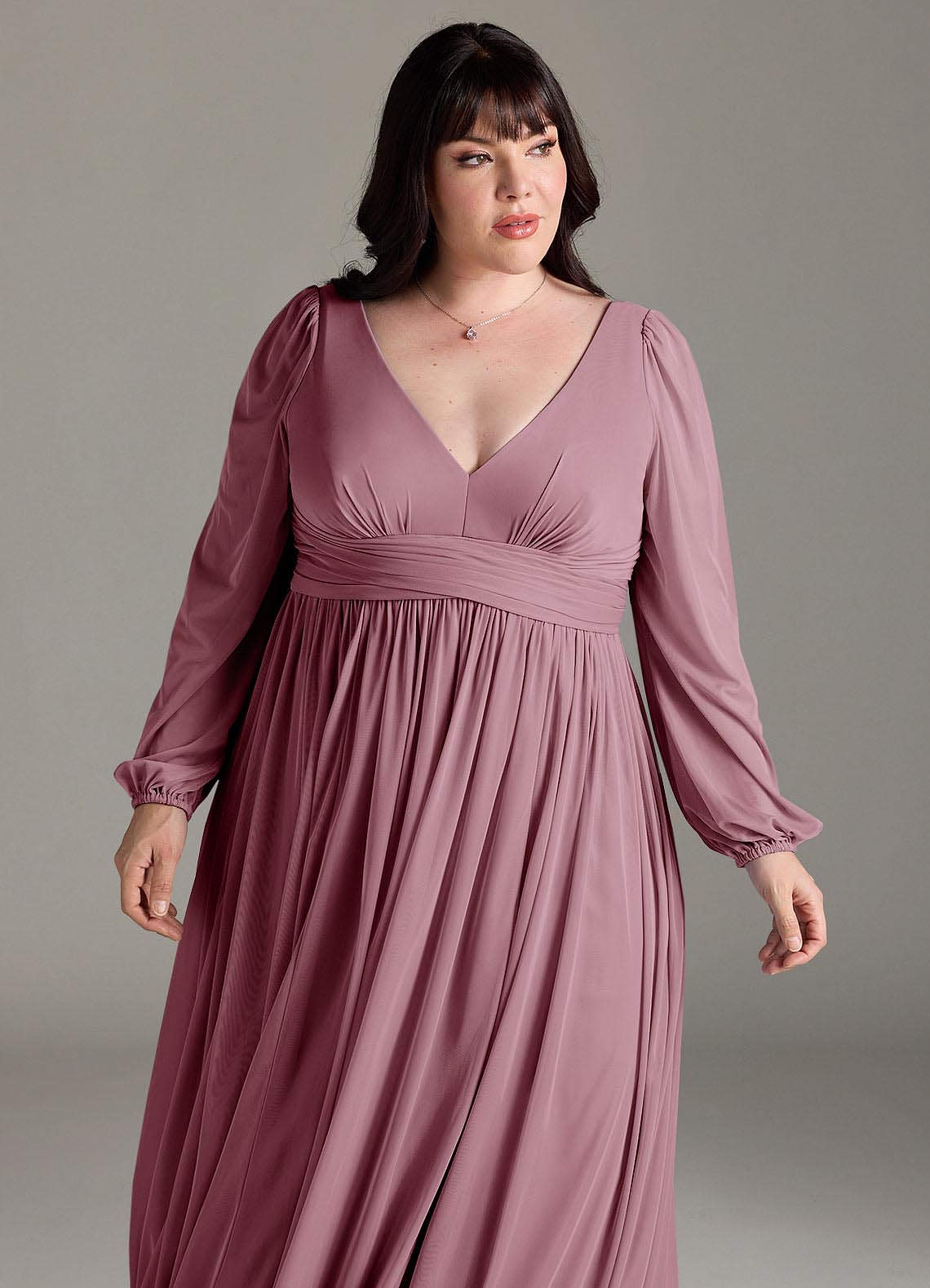 Azazie Norah Vintage Mauve Bridesmaid Dresses | Azazie