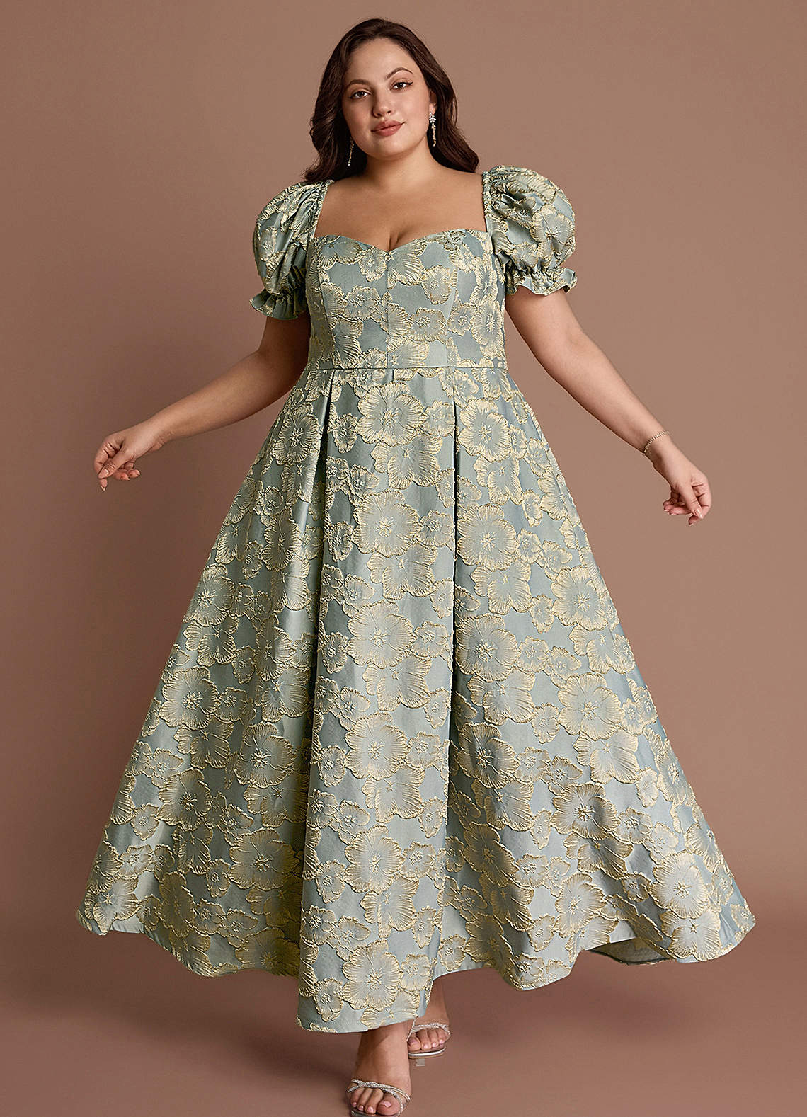 Amy Blue Maxi Dress image1