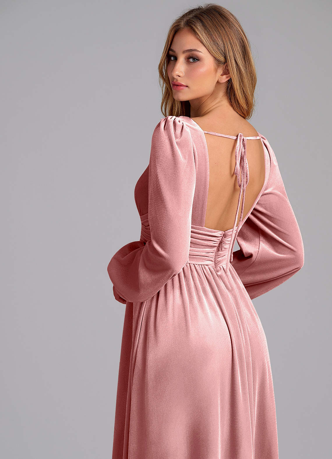 long dress with shawl SHEERLUCK Red Deva Halter Neck Shawl Maxi Dress – Hadlyn main image 1