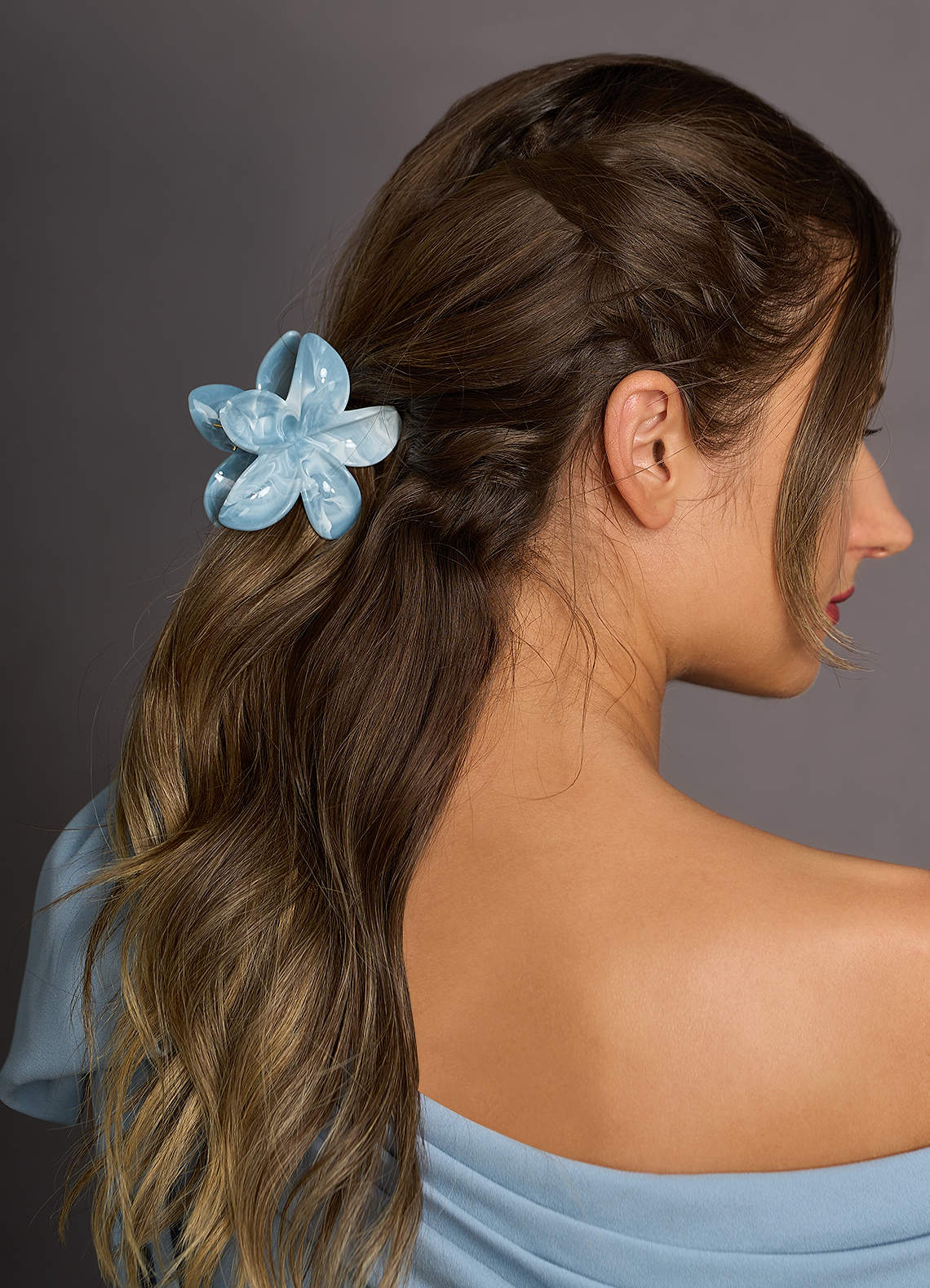 front Sandy Hair Claw Set of 4