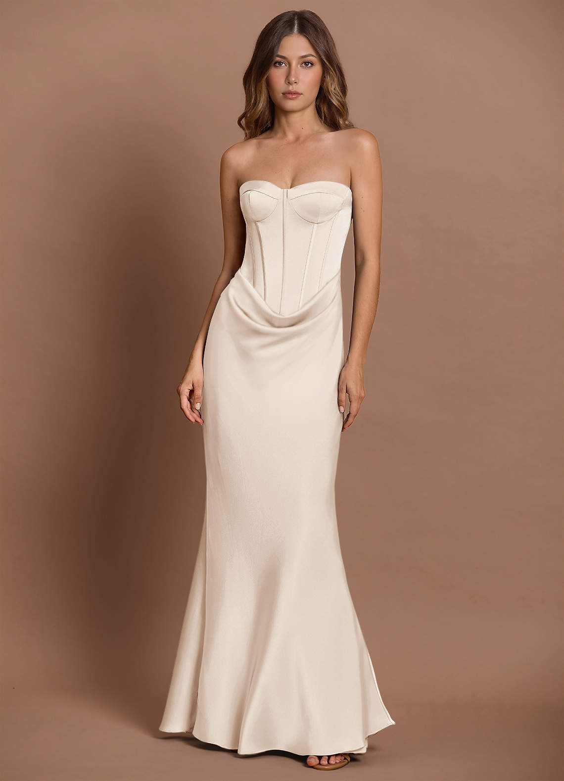 white christmas dresses Gratuita Long Sleeve Rib Maxi Dress | Cream | Womens