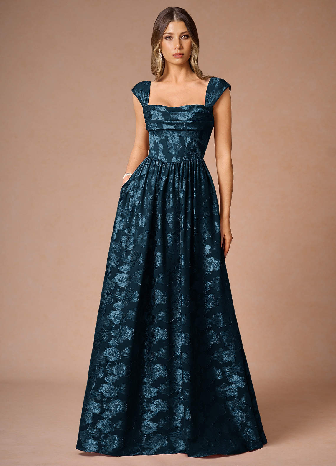 vestido Maxi Marinha Hazel image1